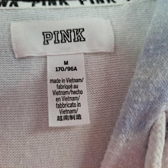Victoria's Secret Pink Tie Dye Hooded Zipper Sweatshirt‎ - Picture 4 of 4